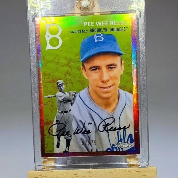 Freddy Tarnok RC #137 Rose Gold Rainbow Refractor 2023 Topps Chrome SP 57/75 - Picture 3 of 12